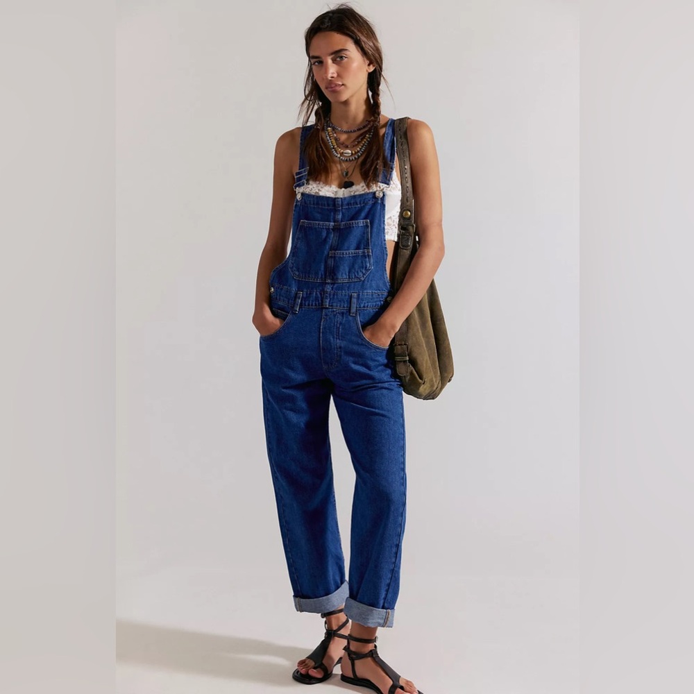 We The Free Ziggy Denim Overalls XS